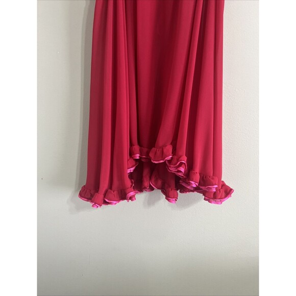 VintagInner Most Pink Lingerie Negligee Large Trim Babydoll Sheer - Picture 7 of 7